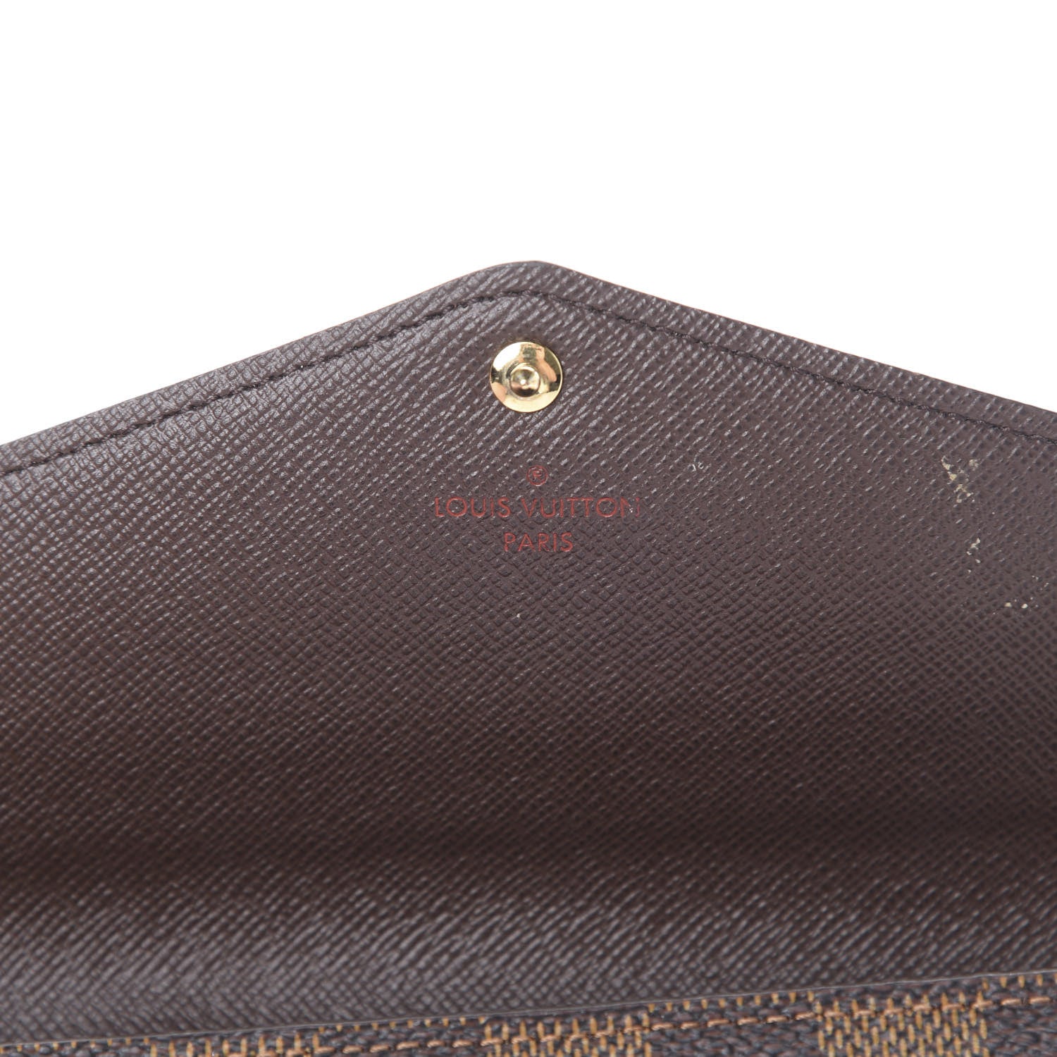 Louis Vuitton Damier Ebene Sarah Wallet NM 5 of 12