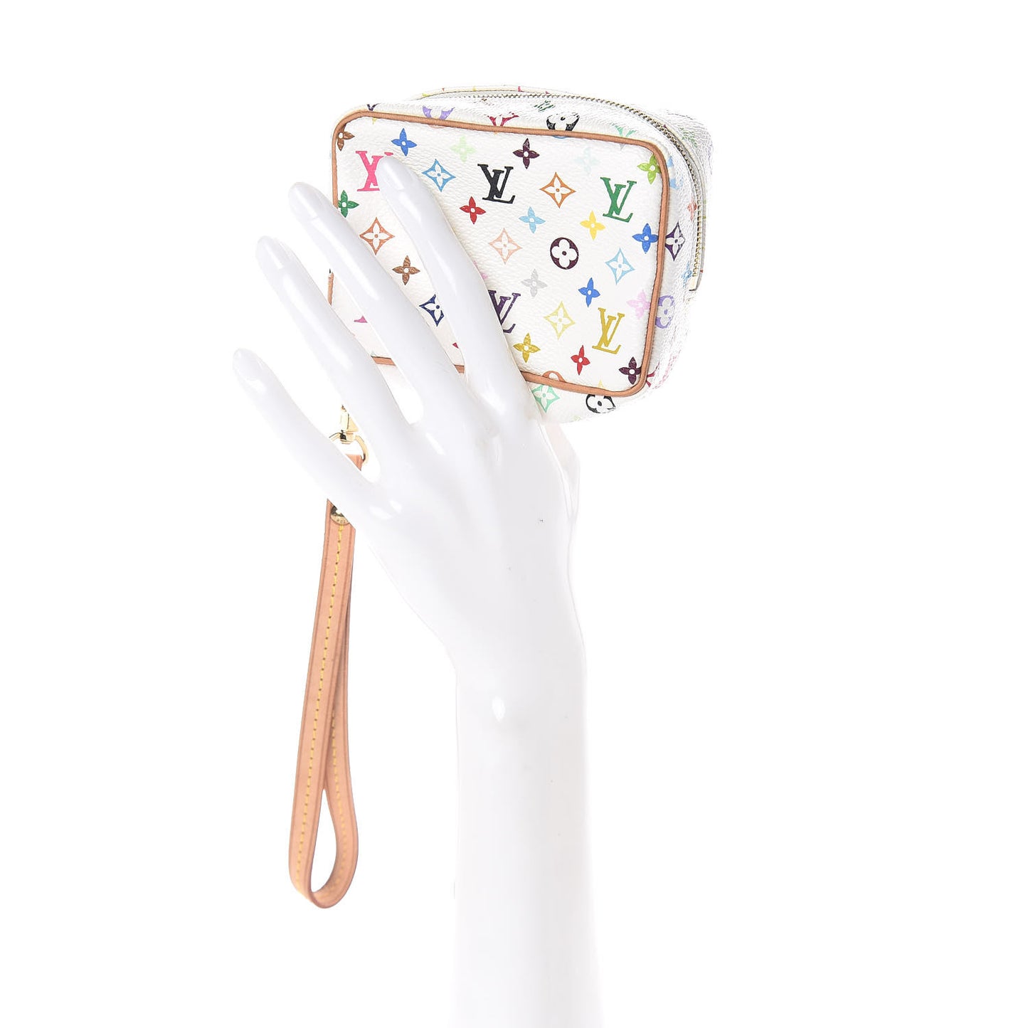 Monogram Multicolor Trousse Wapity White