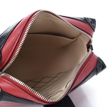 Louis Vuitton Calfskin Petite Malle Soft MM Rouge 5 of 13
