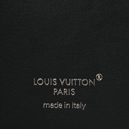 Louis Vuitton Monogram Macassar Magnetic Card Holder Black 5 of 8