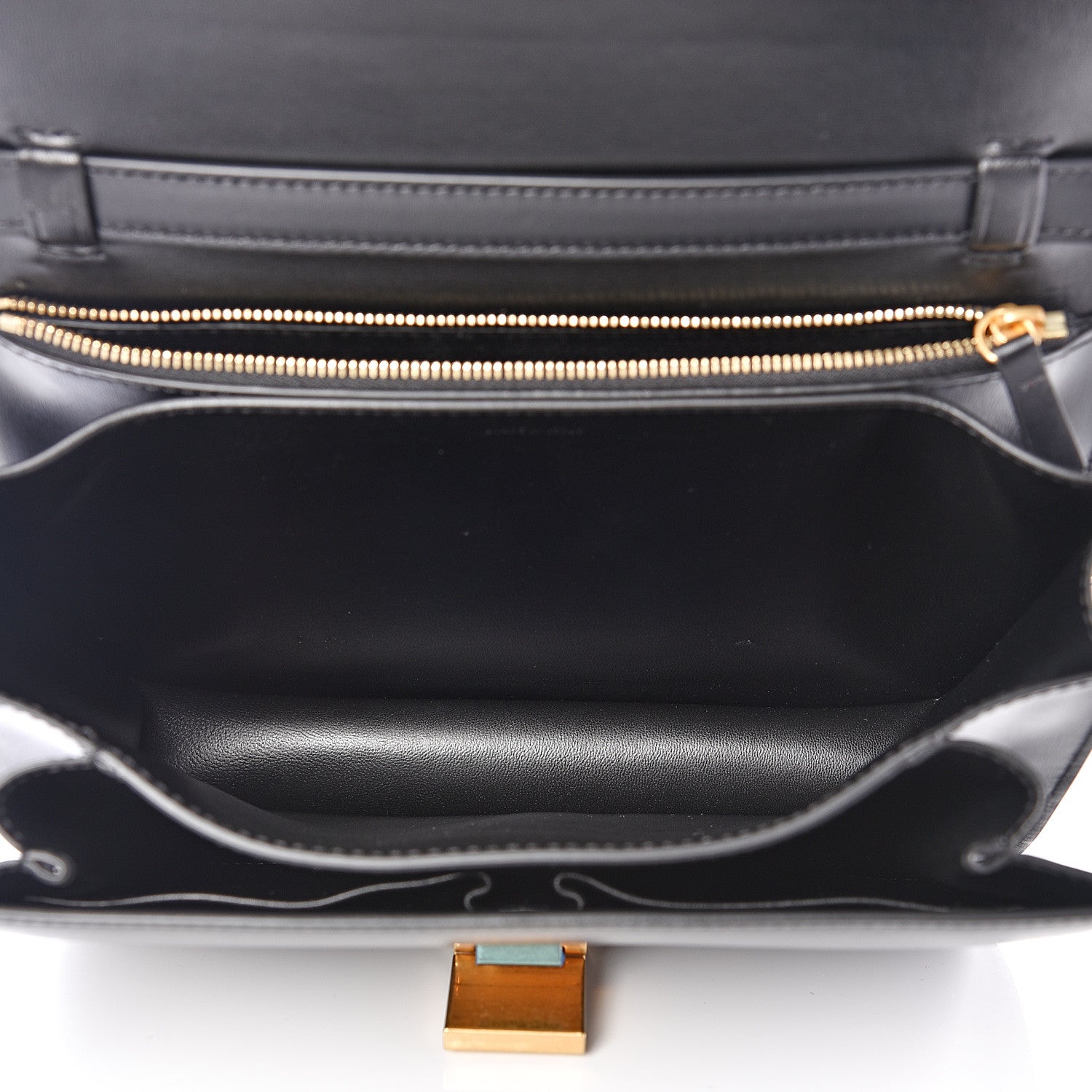 Celine Box Calfskin Medium Classic Box Flap Bag Black 4 of 8