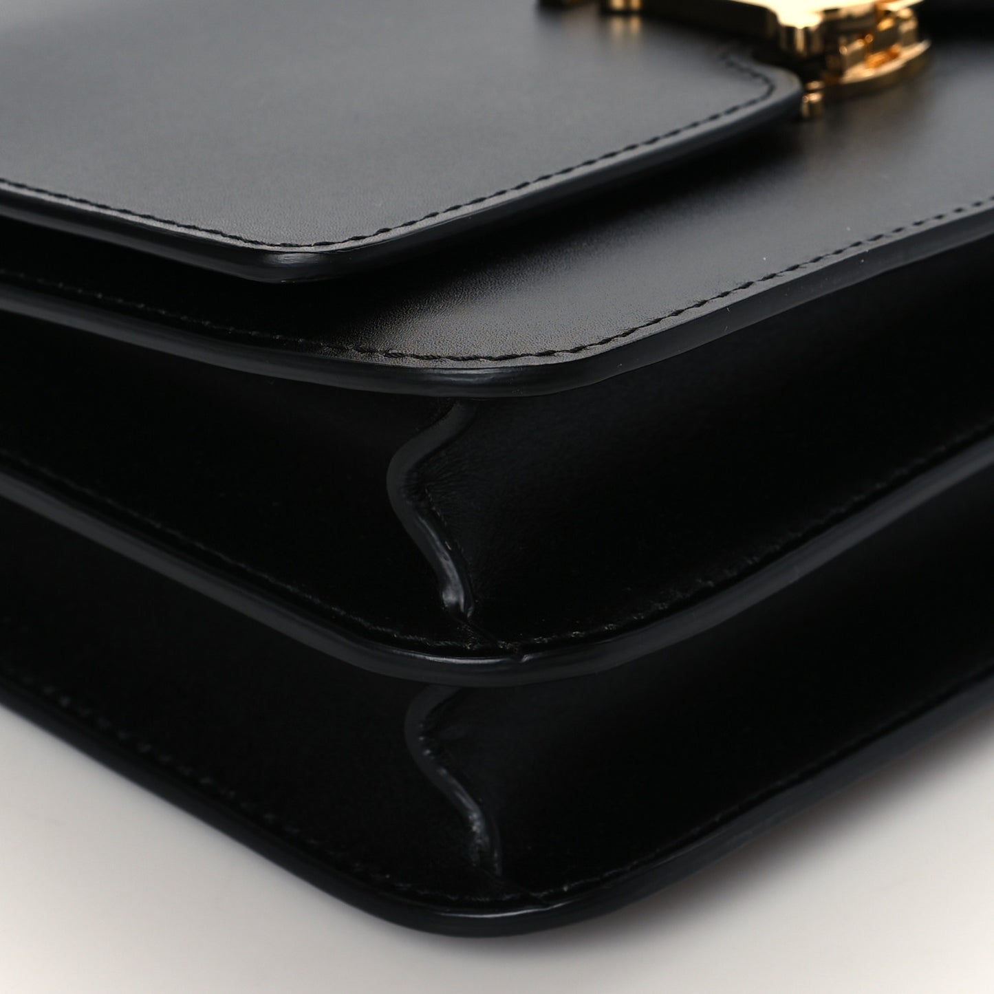 Calfskin Medium TB Bag Black