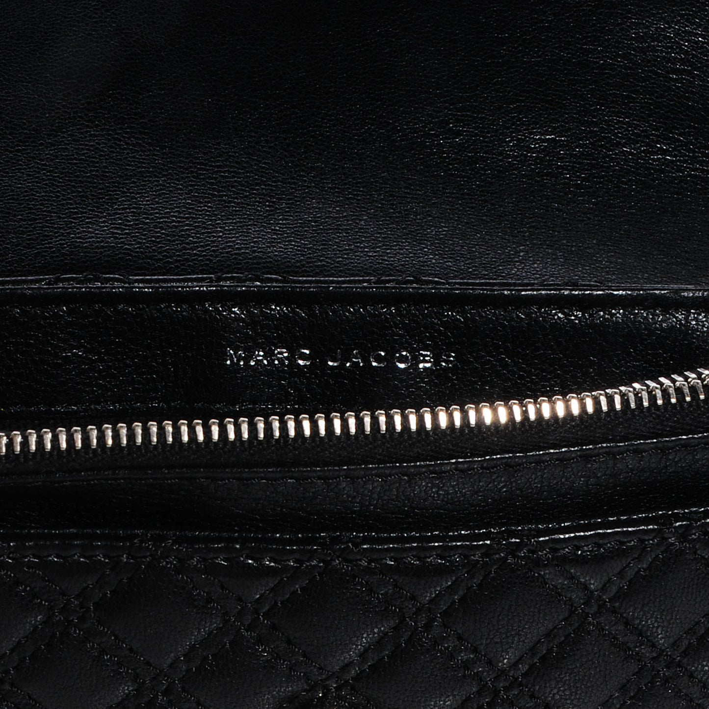 Quilted Lambskin Skinny Single Flap Black