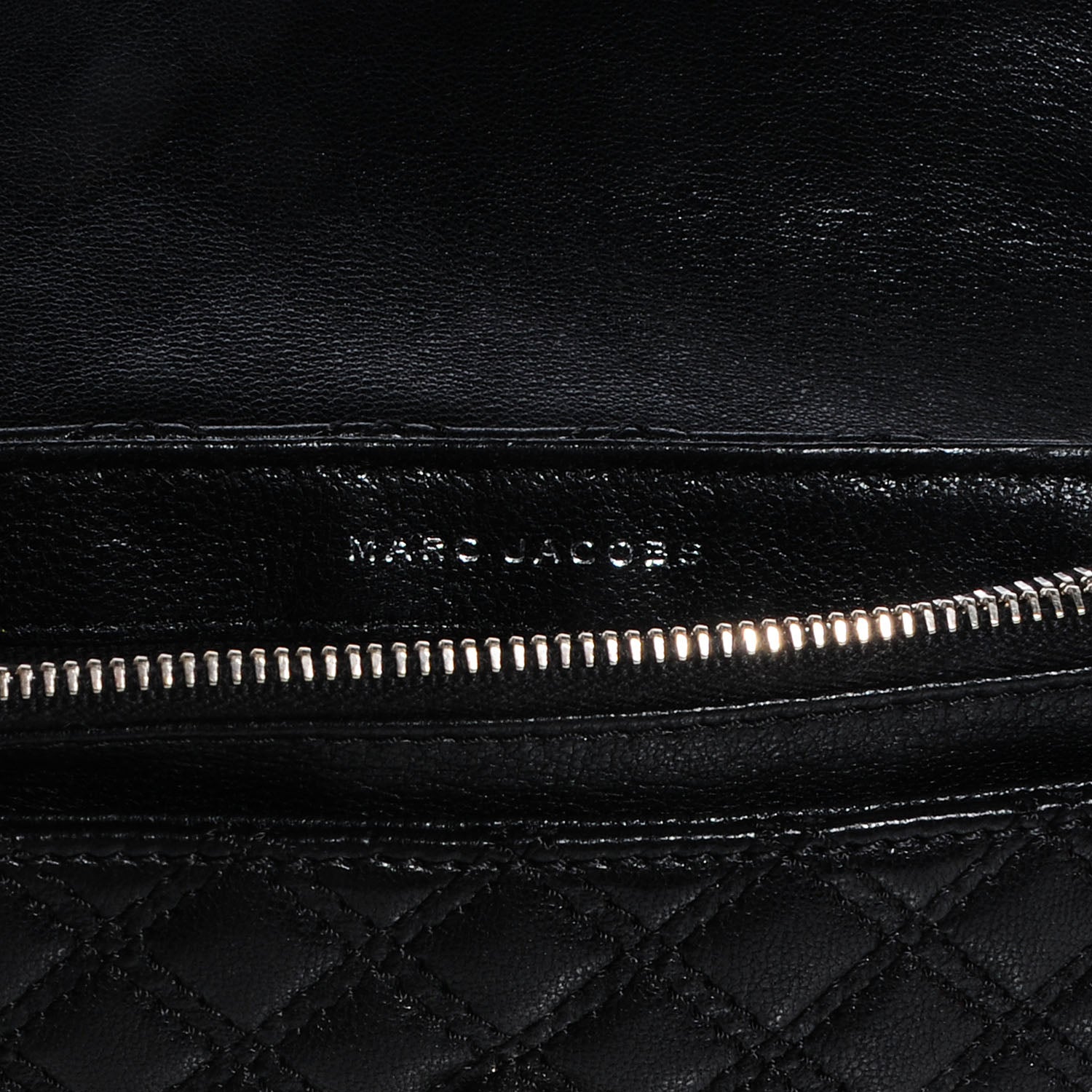 Marc Jacobs Quilted Lambskin Skinny Single Flap Black 5 of 9
