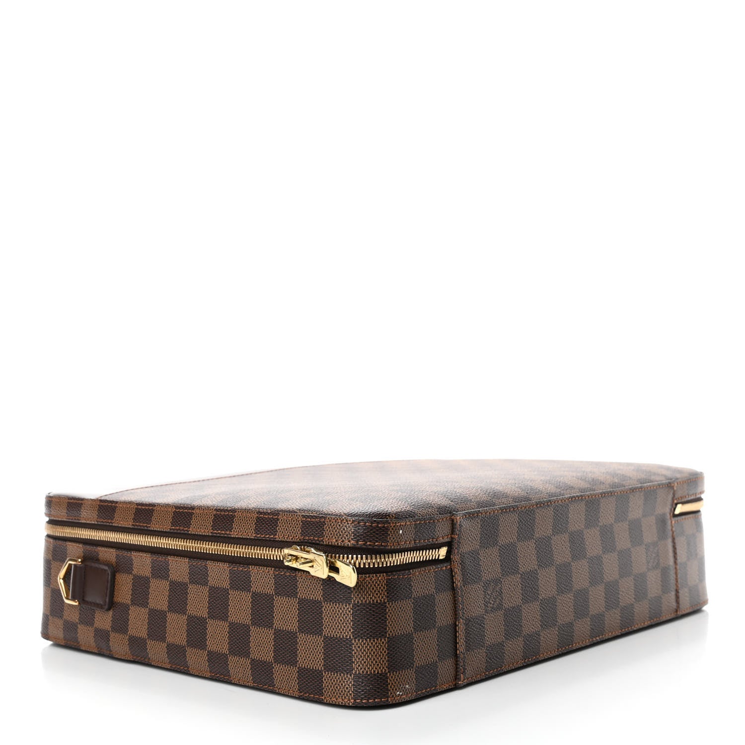 Louis Vuitton Damier Ebene Porte Ordinateur Sabana Computer Case 3 of 6