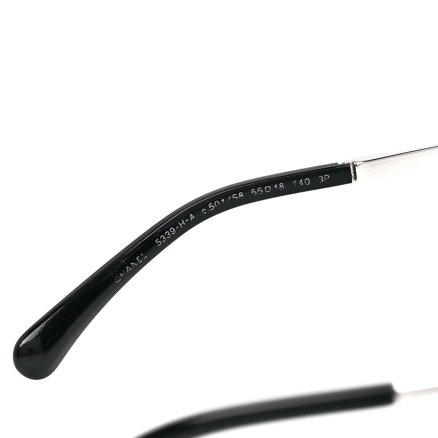 Acetate Polarized Butterfly Winter Pearl Sunglasses 5339-H-A Black