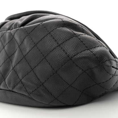 Chanel Caviar Half Moon Large Flap Black 10 of 11