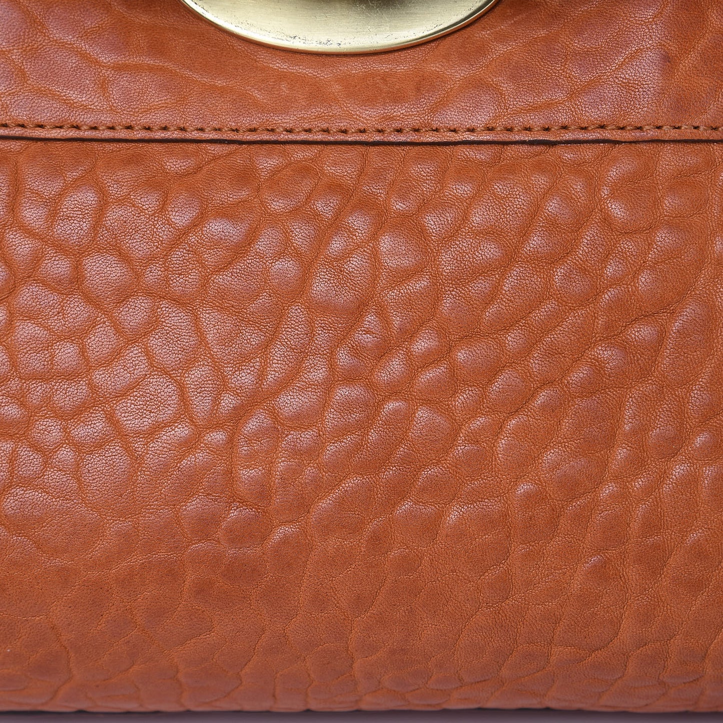 Large Grain Nappa Medium Alexa Pumpkin