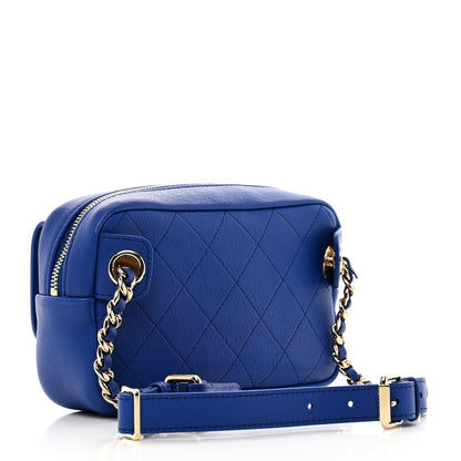 Chanel Calfskin Casual Trip Waist Bag Blue 3 of 9