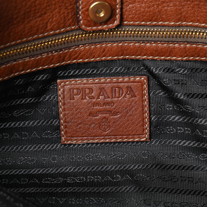 Prada Cervo Antik Shopping Tote Cammello 6 of 9