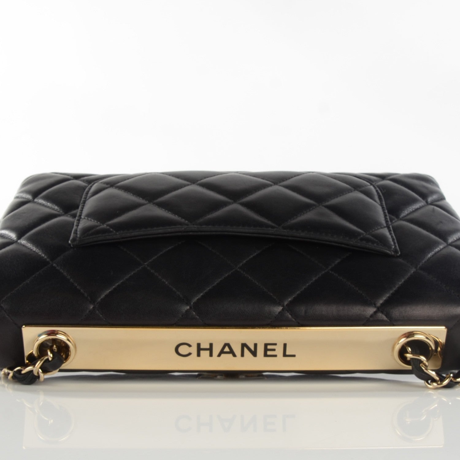 Chanel Lambskin Quilted Trendy CC Flap Black 5 of 12