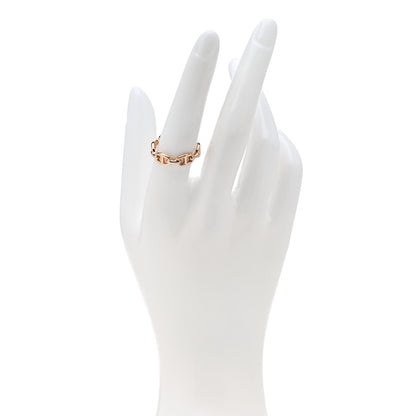 Hermes 18K Rose Gold PM Chaine d'Ancre Enchainee Ring 56 7.75 2 of 9