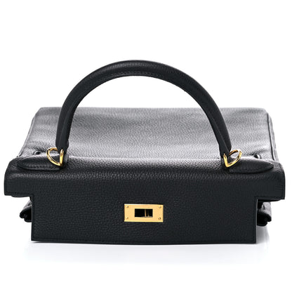 Hermes Togo Kelly Retourne 28 Black 16 of 36