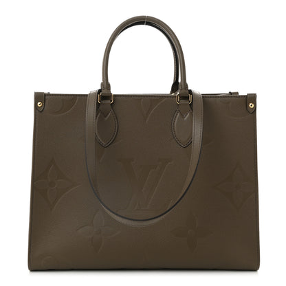 Louis Vuitton Empreinte Monogram Giant Onthego MM Smoke 1 of 10