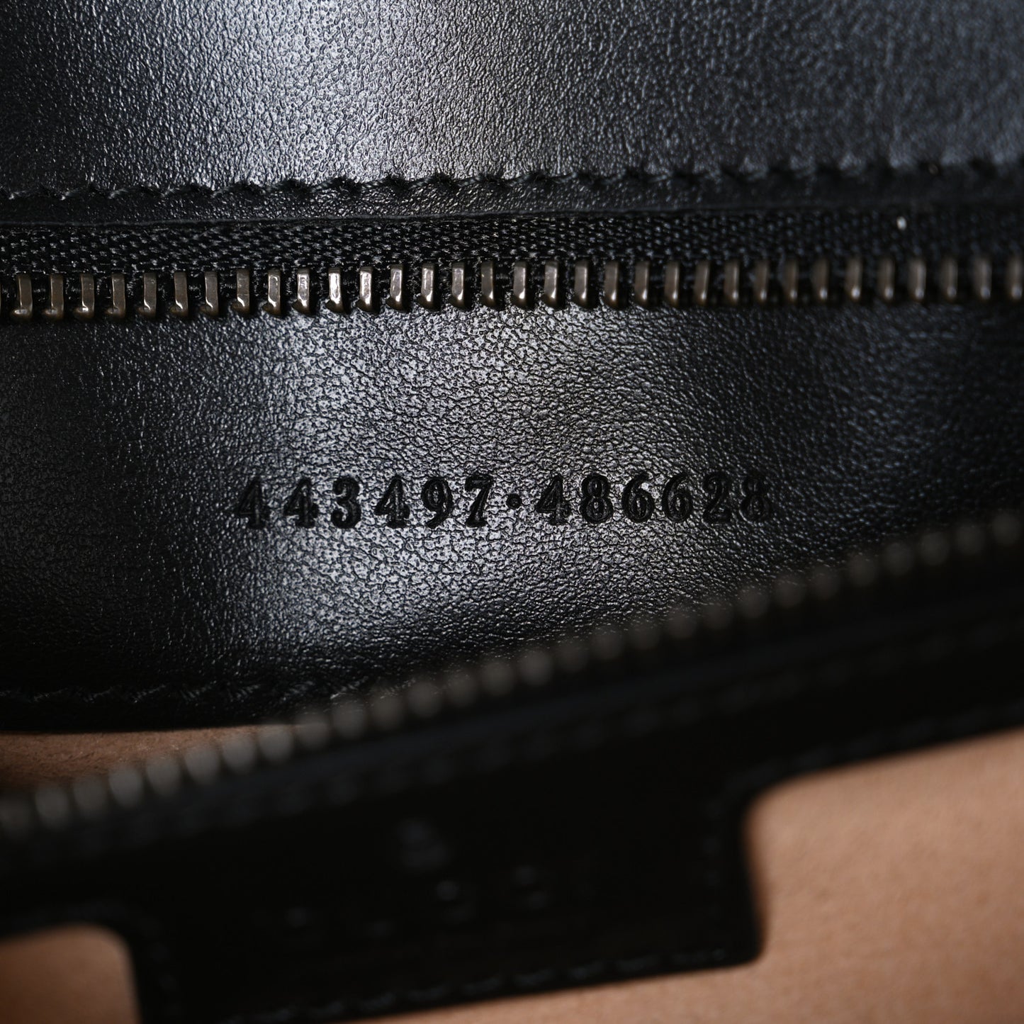 Calfskin Matelasse Small GG Marmont Shoulder Bag Black
