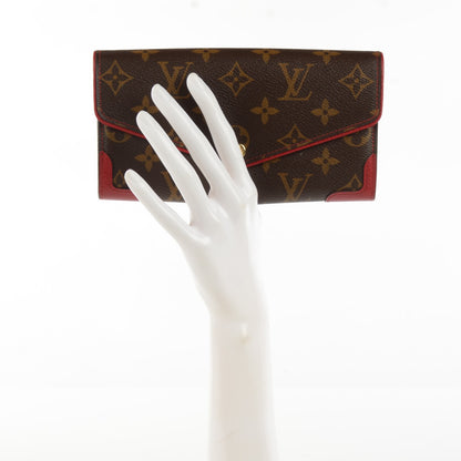 Louis Vuitton Monogram Sarah Retiro Wallet Cherry 2 of 7