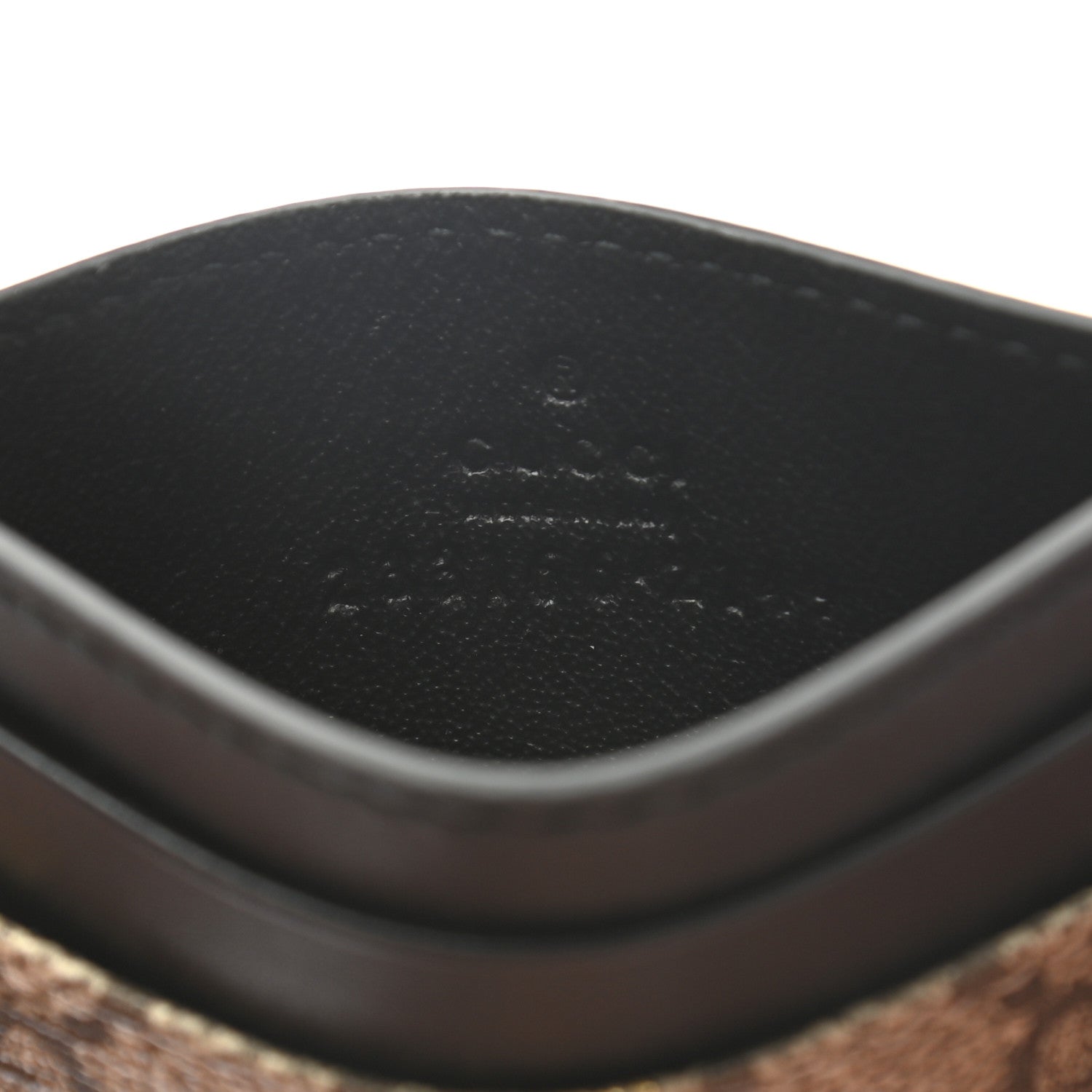 Gucci GG Supreme Monogram Bees Card Holder Black 6 of 6