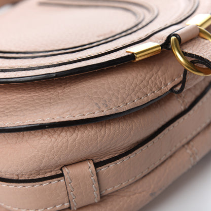 Chloe Calfskin Mini Marcie Round Crossbody Bag Blush Nude 6 of 14