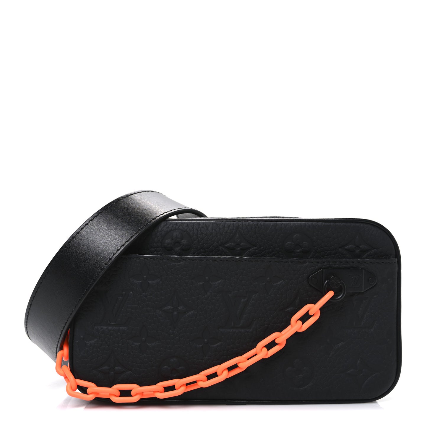 Taurillon Monogram Uniformes Solar Ray Soft Pochette Volga Belt Bag Black