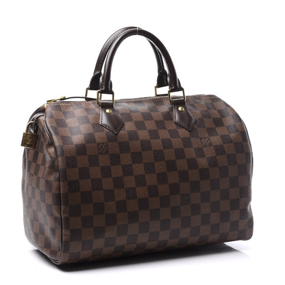 Louis Vuitton Damier Ebene Speedy 30 2 of 11