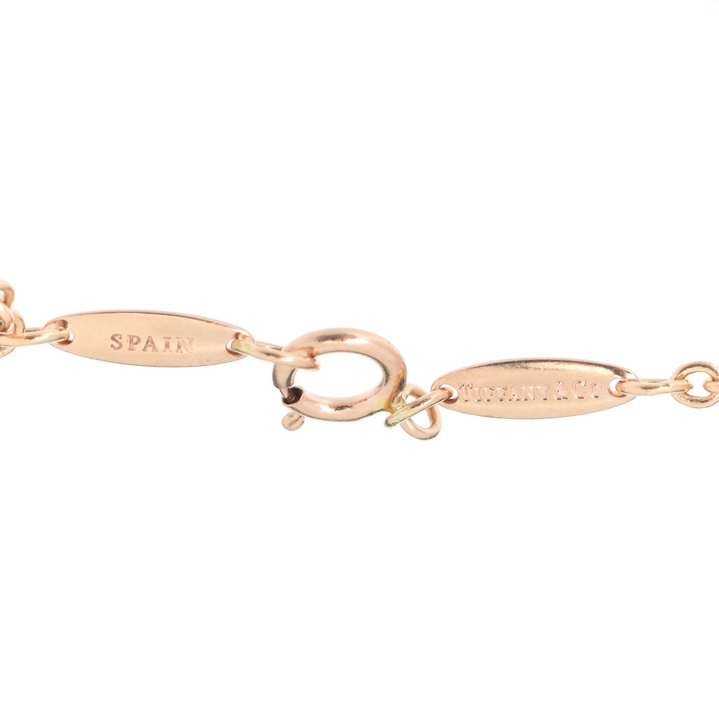 18K Rose Gold Elsa Peretti Open Heart Bracelet