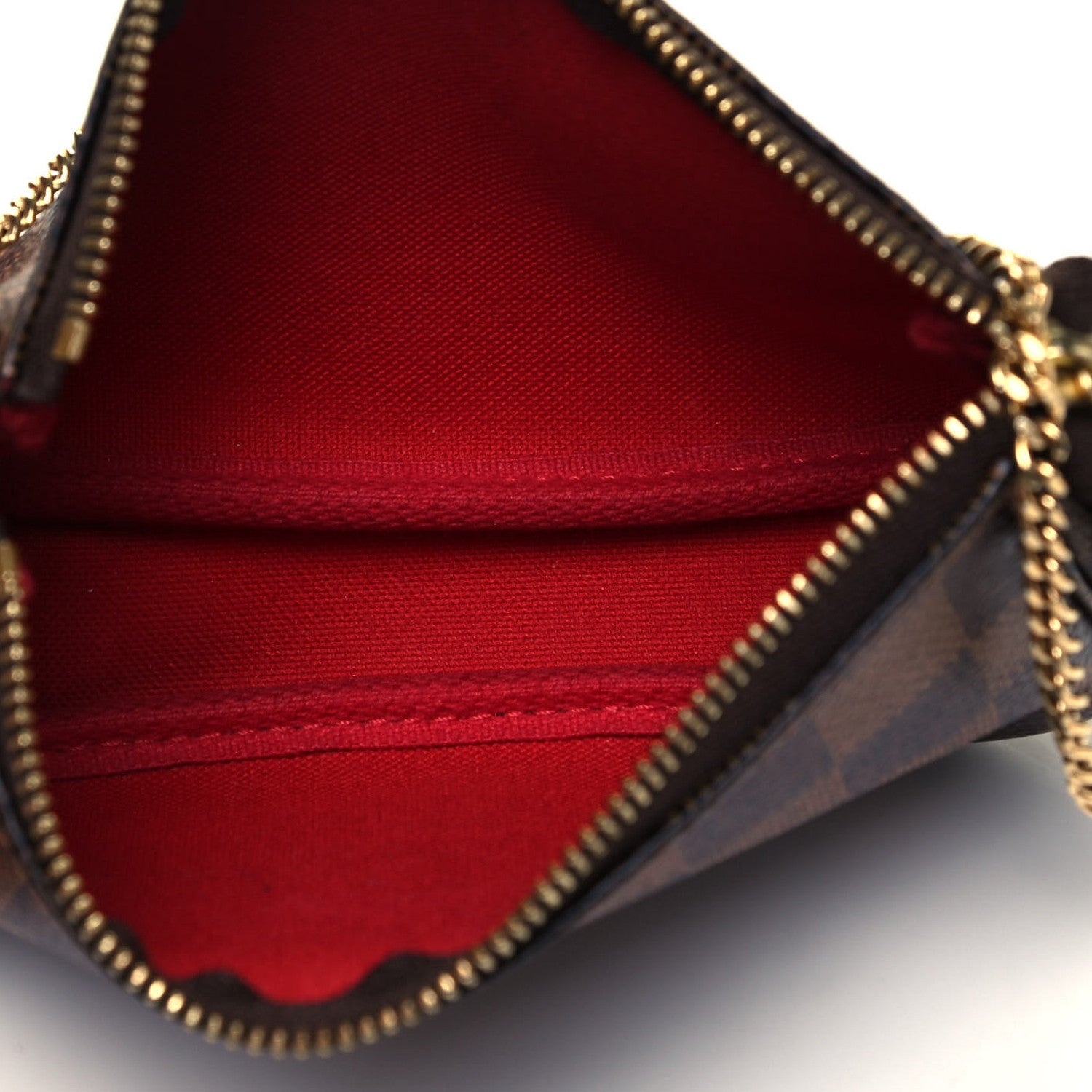 Louis Vuitton Damier Ebene Mini Pochette Accessories 5 of 7