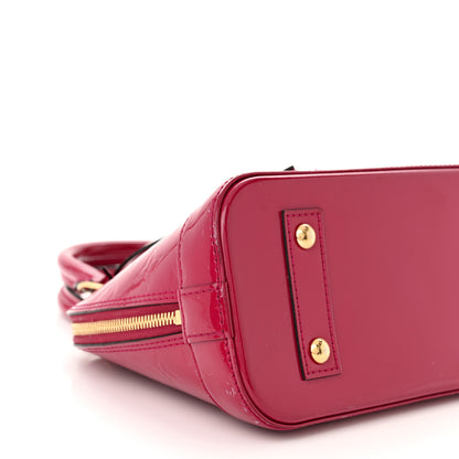 Louis Vuitton Vernis Alma BB Rose Indien 9 of 13