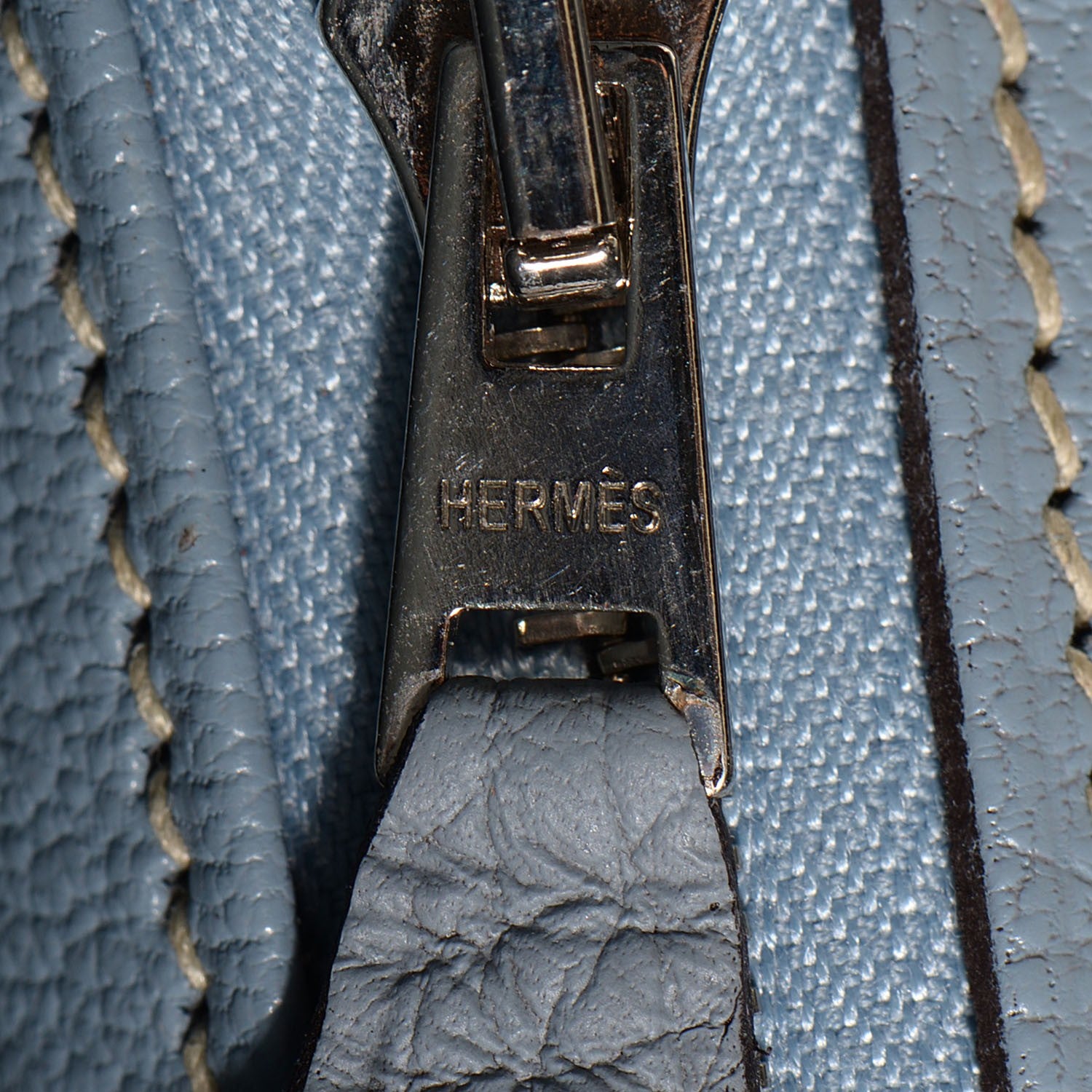 Hermes Togo Birkin 35 Bleu Lin 18 of 20