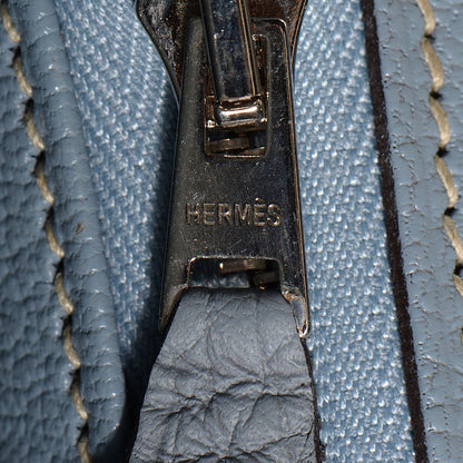 Hermes Togo Birkin 35 Bleu Lin 18 of 20