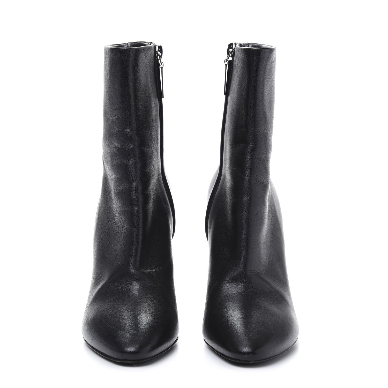 Saint Laurent Nappa Vendome Loulou Ankle Zip Boot 36 Black 2 of 8
