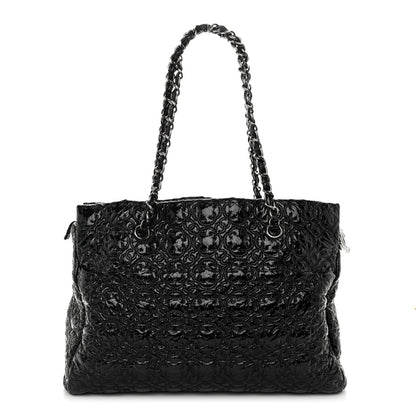 Chanel Vinyl Rock in Moscow Tote Black 1 of 12