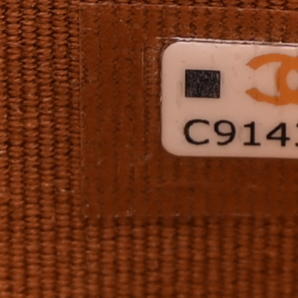 Chanel Lambskin Quilted Zip Around Coin Purse Wallet Brown 7 of 7