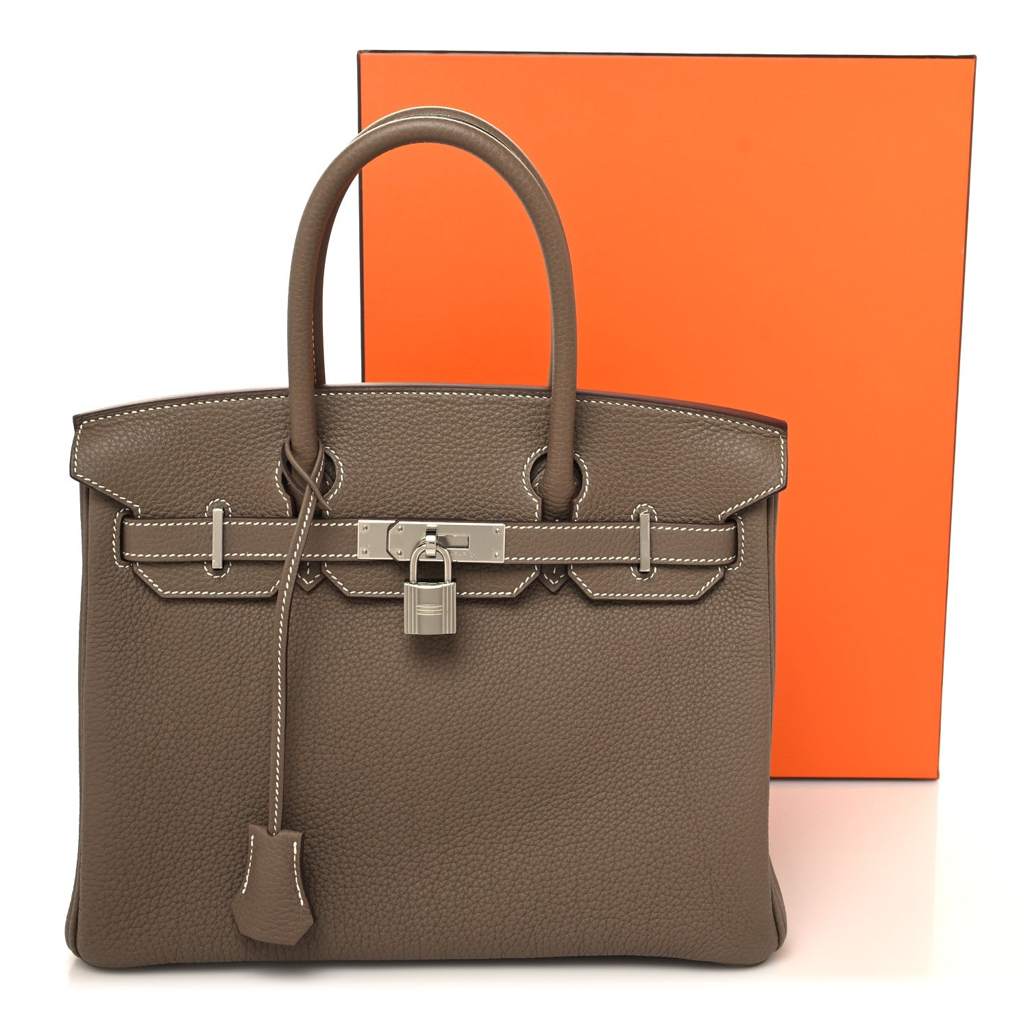 Hermes Togo Birkin 30 Etoupe 13 of 13