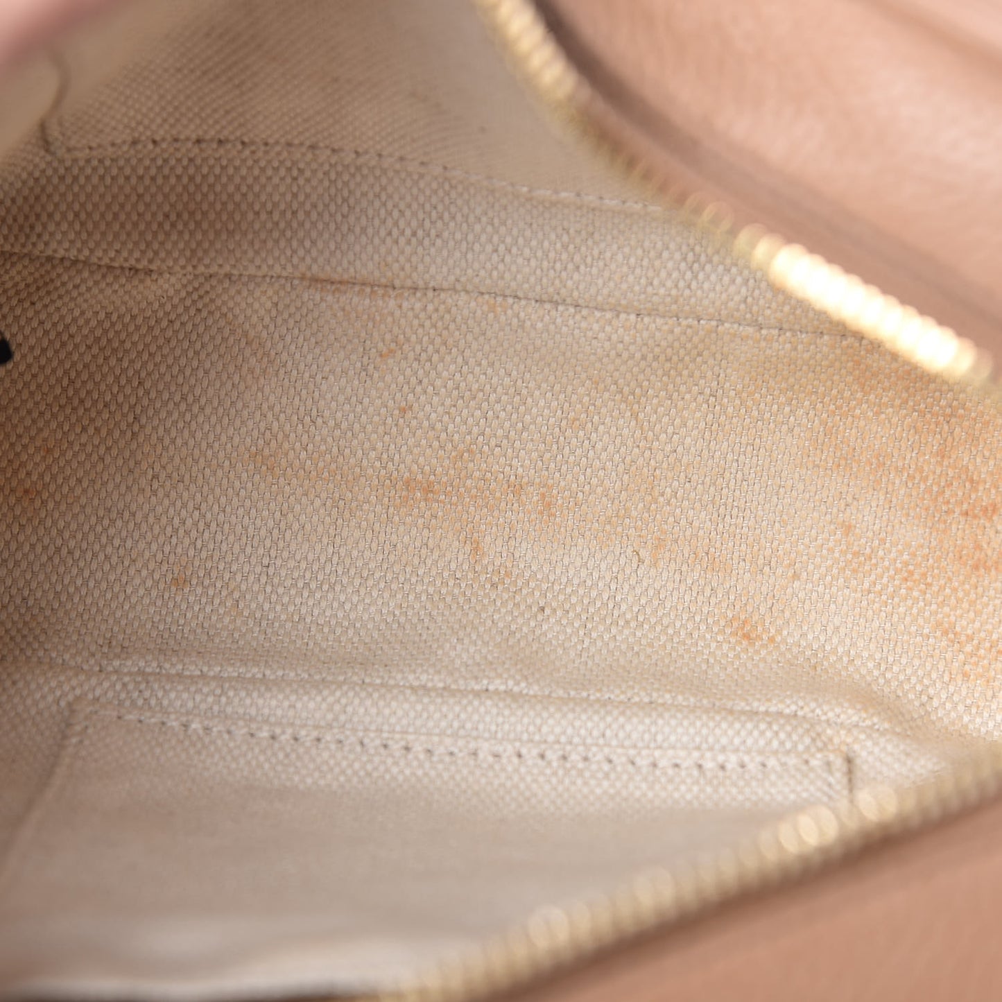 Pebbled Calfskin Small Soho Disco Bag Rose Beige