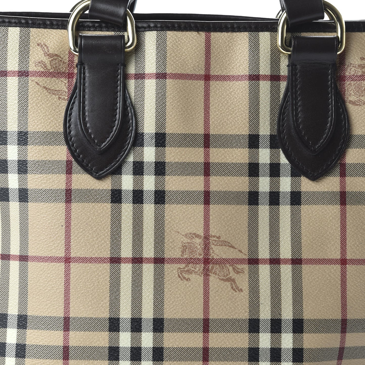 Haymarket Check Small Onslow Tote Chocolate