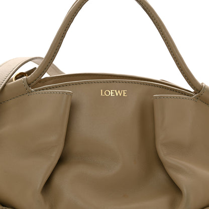 Loewe Shiny Nappa Calfskin Small Paseo Bag Clay Green 8 of 11