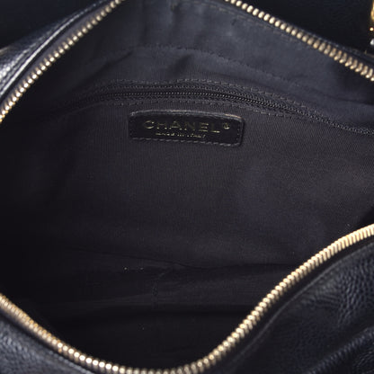 Chanel Caviar Quilted Petit Timeless Tote PTT Black 5 of 10