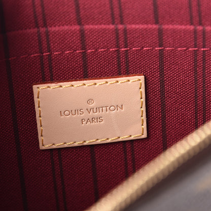 Louis Vuitton Monogram Neverfull MM GM Pochette Fuchsia 6 of 9
