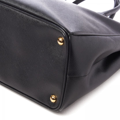 Prada Saffiano Large Galleria Double Zip Tote Black 5 of 9