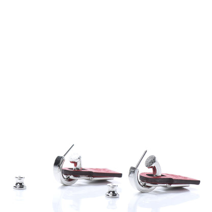 Hermes Palladium Swift O'Kelly Earrings 3 of 6