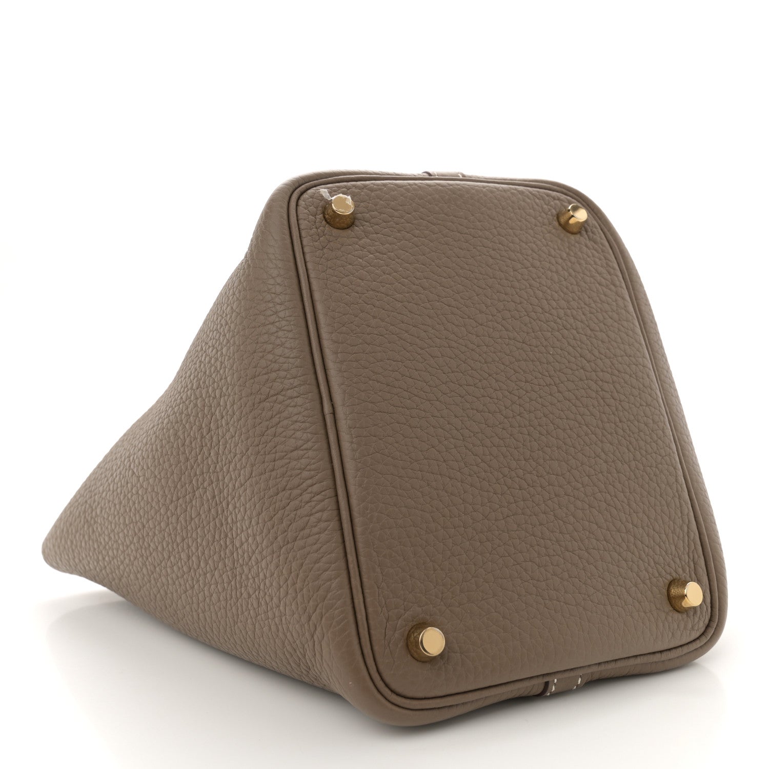 Hermes Taurillon Clemence Picotin Lock 18 PM Etoupe 4 of 11