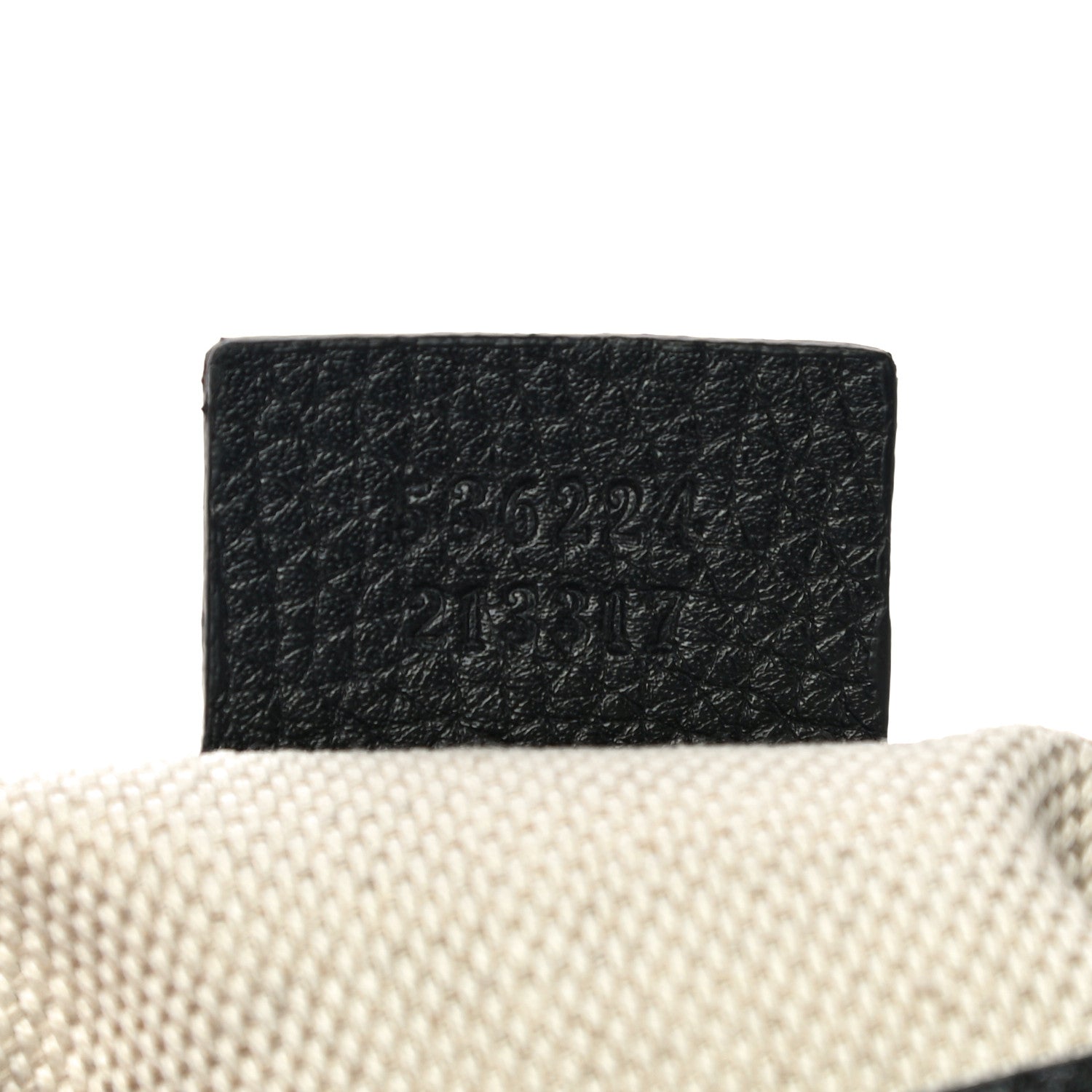 Gucci Pebbled Calfskin Medium Soho Flap Crossbody Black 7 of 12