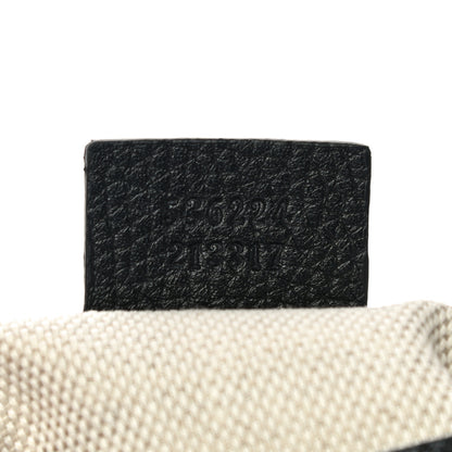 Gucci Pebbled Calfskin Medium Soho Flap Crossbody Black 7 of 12