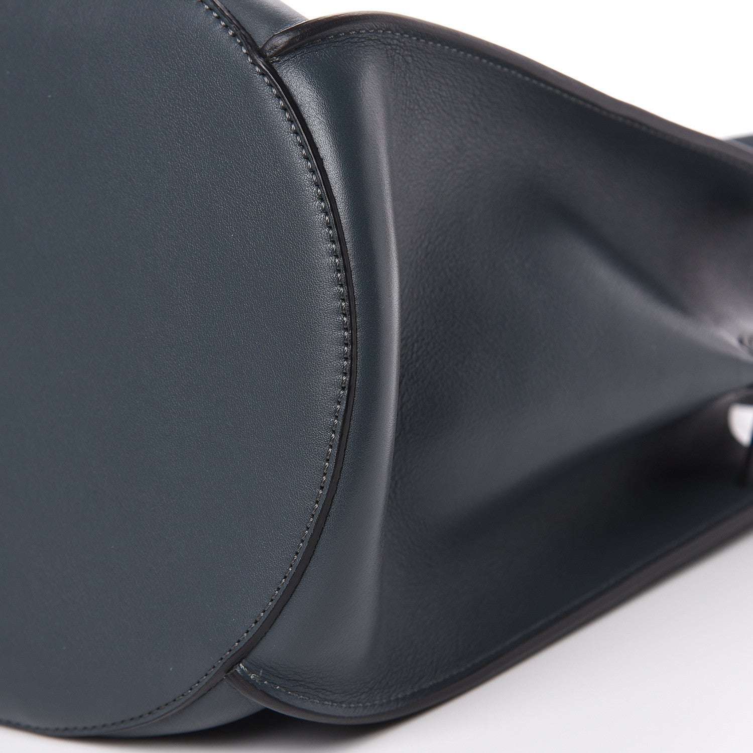 Celine Smooth Calfskin Long Strap Big Bucket Bag Slate 9 of 10