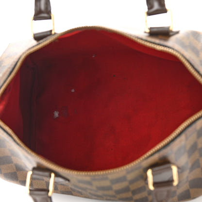 Louis Vuitton Damier Ebene Speedy 30 5 of 19