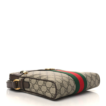 Gucci GG Supreme Monogram Web Small Ophidia Messenger Bag Brown 4 of 8