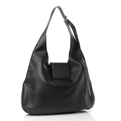 Gucci Calfskin Web Tiger Embroidered Extra Large Dionysus Hobo Black 3 of 15