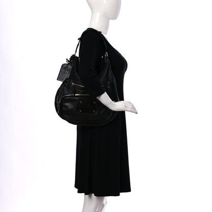 Gucci Calfskin Voyager Hobo Black 2 of 13