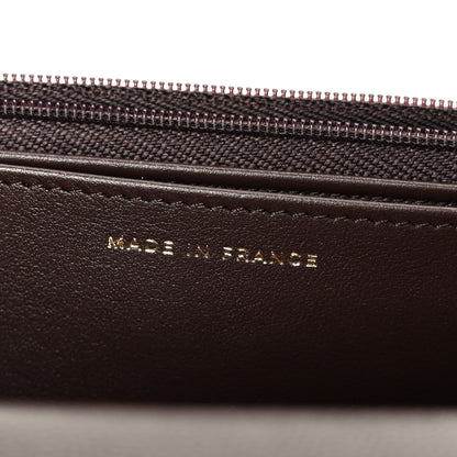 Chanel Shiny Caviar Quilted Turnlock Top Handle Wallet On Chain WOC Dark Brown 7 of 12