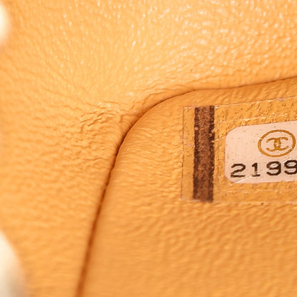 Chanel Caviar Quilted Mini Rectangular Flap Yellow 7 of 8